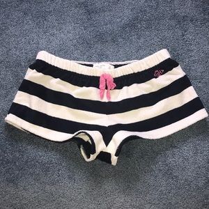 Gilly Hicks fuzzy pajama shorts